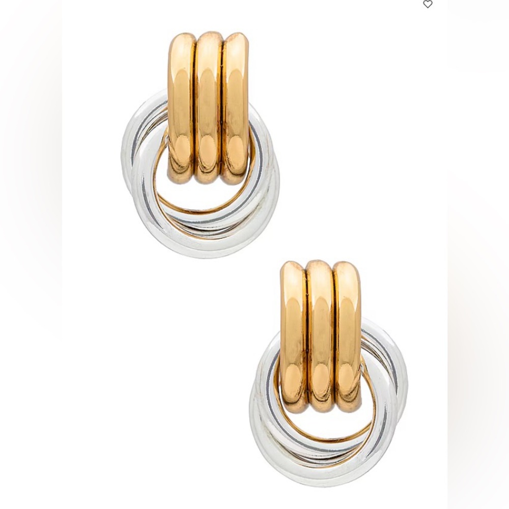 Mini Knot Mixed Earring